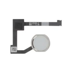 Bouton Home Complet Argent iPad Air 2/mini 4/Pro 12