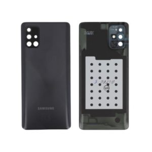 Vitre Arrière Noire Galaxy A71 (A715F)