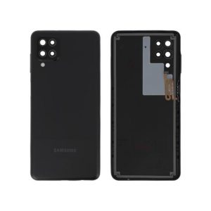 Vitre Arrière Noire Galaxy A12/A12S (A125/A127F)