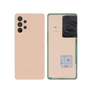 Vitre Arrière Orange Galaxy A53 5G (A536B)
