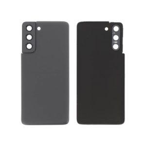 Vitre Arrière Grise Galaxy S21 5G (G991B) (Sans logo)