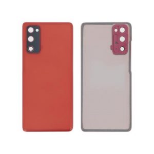 Vitre Arrière Rouge Galaxy S20 FE/S20 FE 5G (G780F/G781B) (Sans logo)