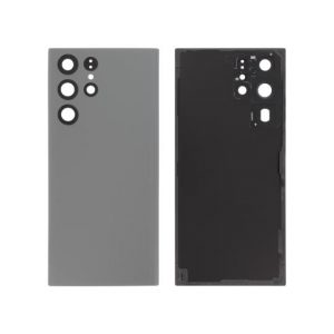 Vitre Arrière Graphite Galaxy S22 Ultra (S908B) (Sans logo)