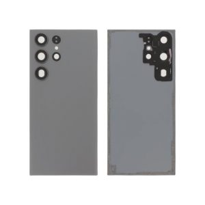 Vitre Arrière Graphite Galaxy S23 Ultra (S918B) (Sans logo)