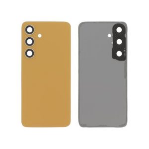 Vitre Arrière Orange Galaxy S24 (S921B) (Sans logo)