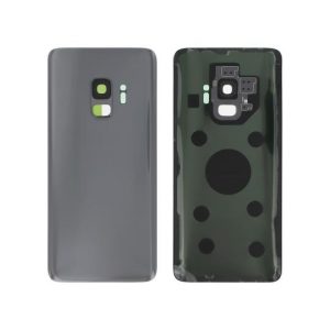 Vitre Arrière Argent Galaxy S9 (G960F) (Sans logo)