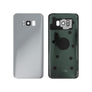 Vitre Arrière Argent Galaxy S8+ (G955F) (Sans logo)