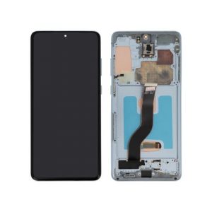 Ecran Complet Bleu OLED Galaxy S20+ (G985F/G986B) (Avec châssis)