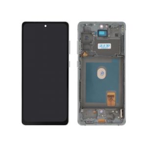 Ecran Complet Blanc OLED Galaxy S20 FE 4/5G (G780F/G781B) (Avec châssis)