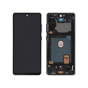 Ecran Complet Bleu OLED Galaxy S20 FE 4G/5G (G780F/G781B) (Avec châssis)