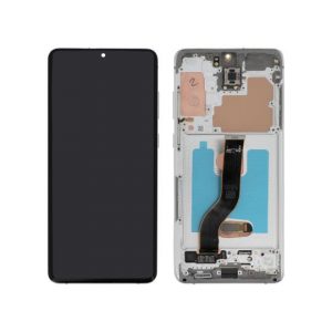 Ecran Complet Blanc Galaxy S20+ (G985F/G986B) (Pulled)