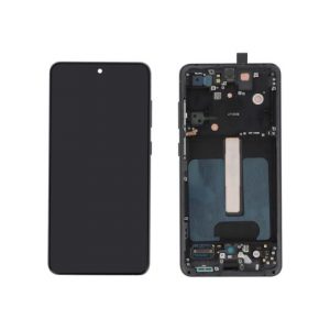 Ecran Complet Graphite Galaxy S21 FE (G990B) (Avec châssis)