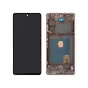 Ecran Complet Orange Galaxy S20 FE 4G/5G (G780F/G781B) (Avec châssis)