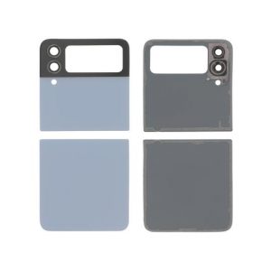 Vitre Arrière Bleu Galaxy Z Flip 4 (F721B) (Sans logo)