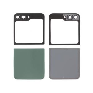 Vitre Arrière Complète Verte Galaxy Z Flip 5 (F731B) (Sans logo)