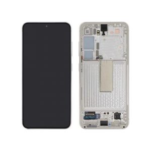 Ecran Complet Crème Galaxy S23 (S911B)