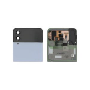 Vitre Arrière Supérieur Bleu Galaxy Z Flip 4 (F721B)