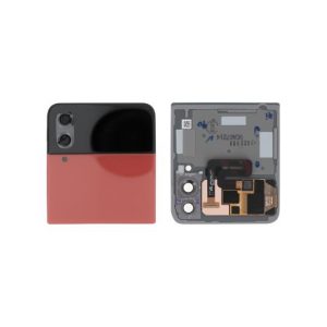 Vitre Arrière Supérieur Rouge Galaxy Z Flip 4 (F721B)