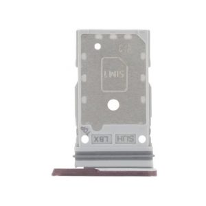 Tiroir SIM Bordeaux Galaxy S22 Ultra (S908B)