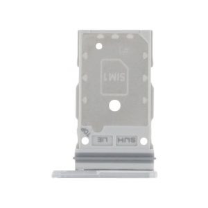 Tiroir SIM Blanc Galaxy S22 Ultra (S908B)