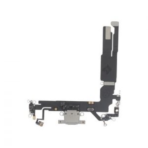 Connecteur de Charge Blanc  iPhone 16 (Pulled)
