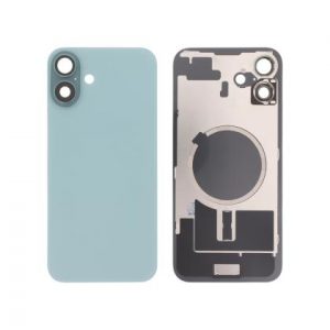 Vitre Arrière Complète Sarcelle iPhone 16 Plus (Avec MagSafe) (Sans Logo)