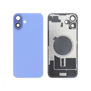 Vitre Arrière Complète Outremer iPhone 16 Plus (Avec MagSafe) (Sans Logo)