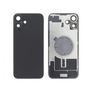 Vitre Arrière Complète Noire iPhone 16 Plus (Avec MagSafe) (Sans Logo)