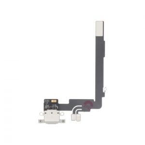 Connecteur de Charge Titane Blanc iPhone 16 Pro Max (Pulled)