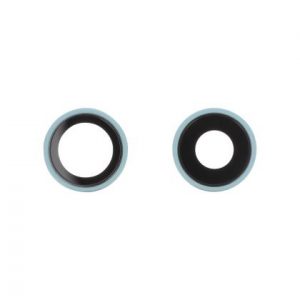 Lentille Caméra Arrière avec Contour iPhone 16/16 Plus (Sarcelle) (Lot de 2)